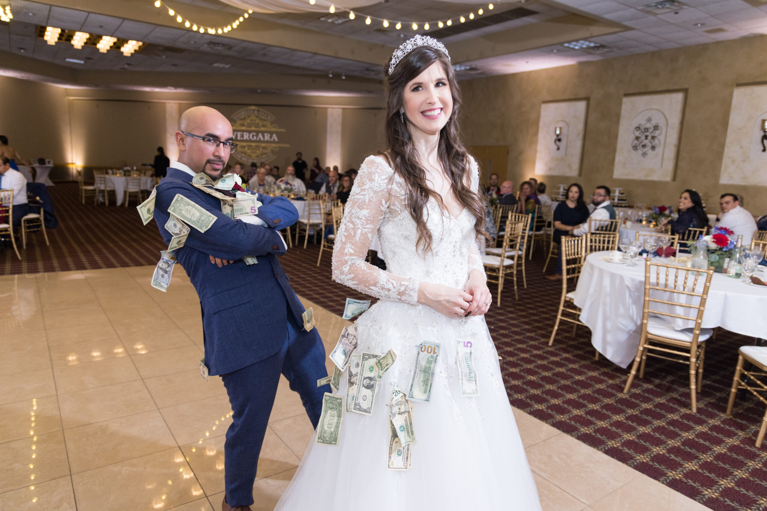 The Prestige's Photo Co. got married! Dollar dance at the wedding