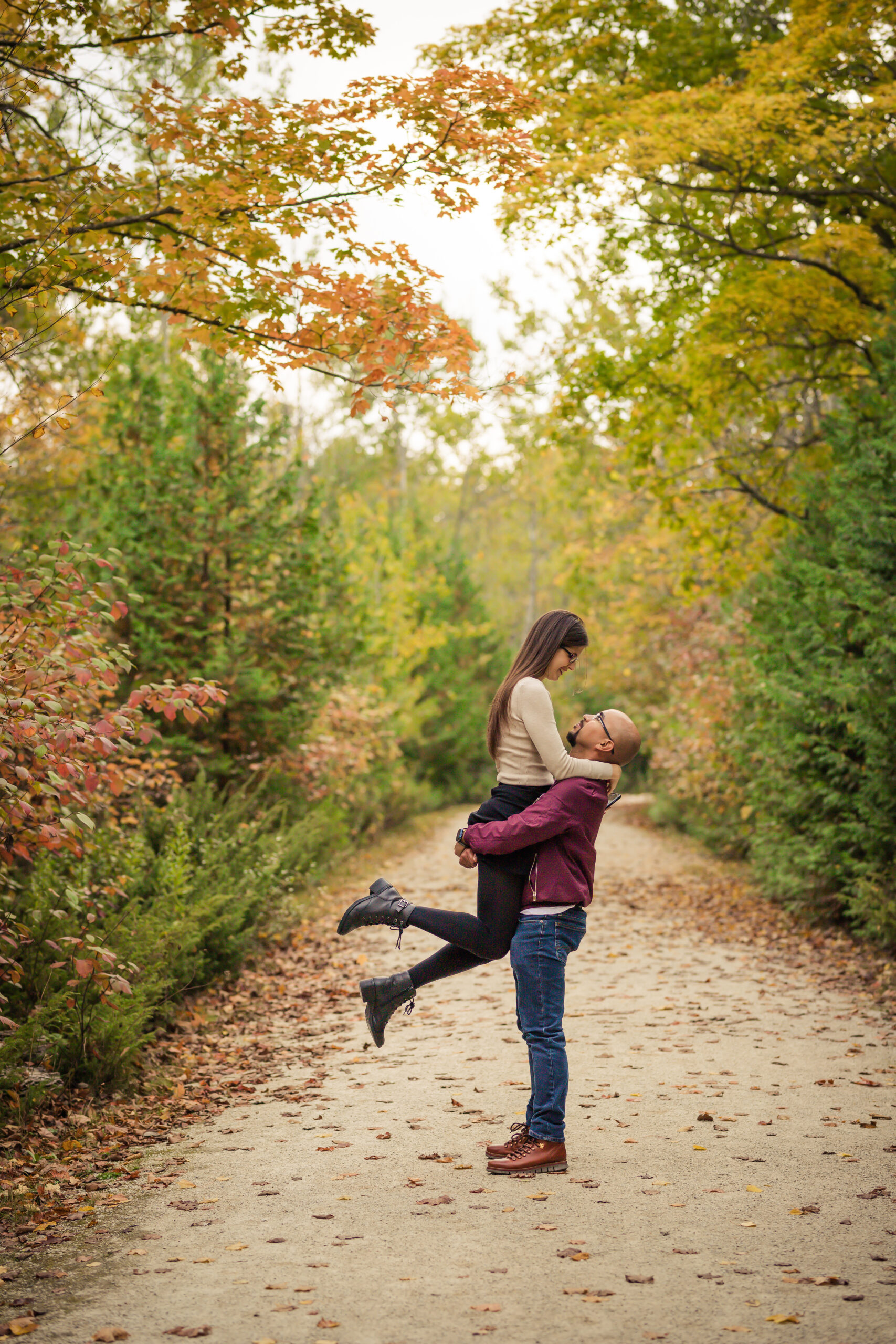 Danielle & Lucio's engagement photo